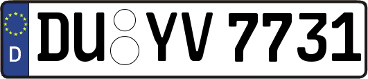 DU-YV7731