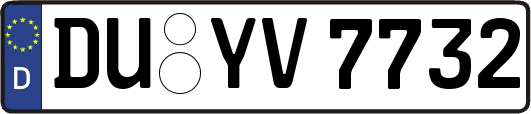 DU-YV7732