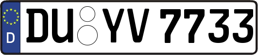DU-YV7733