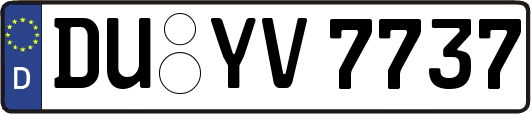 DU-YV7737