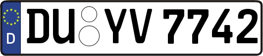 DU-YV7742
