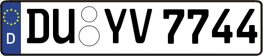 DU-YV7744