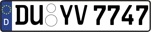 DU-YV7747