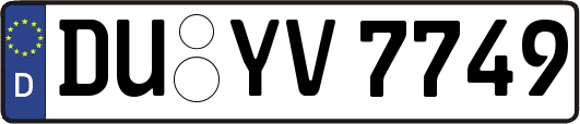 DU-YV7749