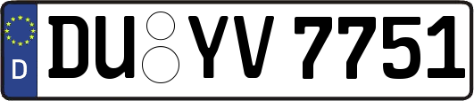 DU-YV7751
