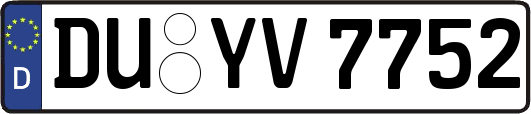 DU-YV7752