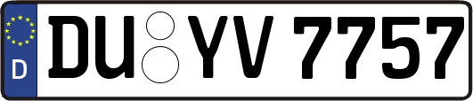 DU-YV7757