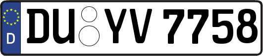 DU-YV7758