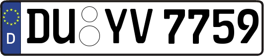 DU-YV7759