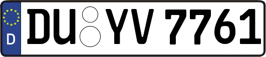 DU-YV7761