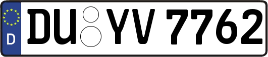 DU-YV7762