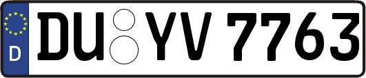 DU-YV7763