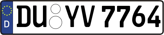 DU-YV7764