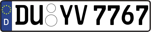 DU-YV7767