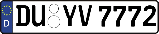 DU-YV7772