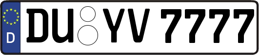 DU-YV7777