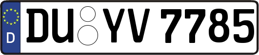 DU-YV7785