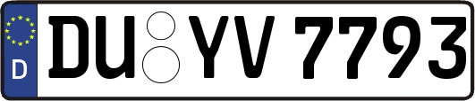 DU-YV7793