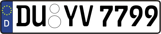 DU-YV7799