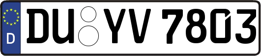 DU-YV7803