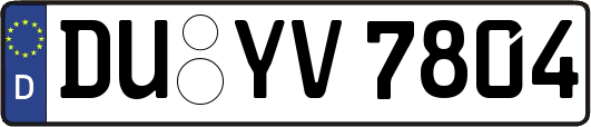 DU-YV7804