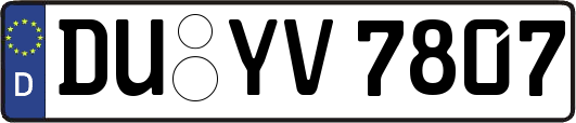 DU-YV7807