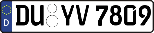 DU-YV7809