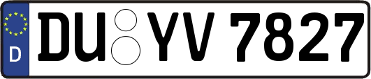 DU-YV7827