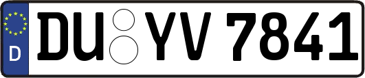 DU-YV7841