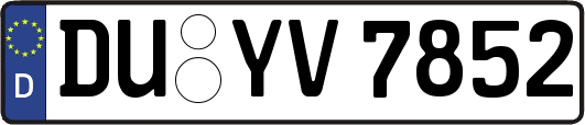 DU-YV7852
