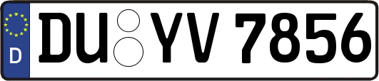 DU-YV7856