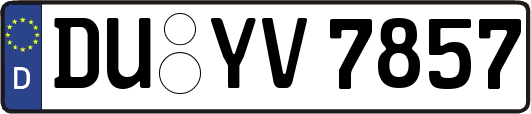 DU-YV7857