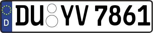 DU-YV7861