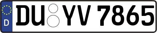 DU-YV7865