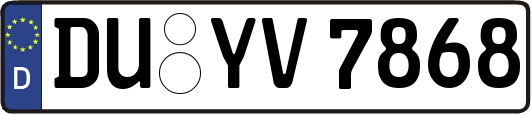 DU-YV7868