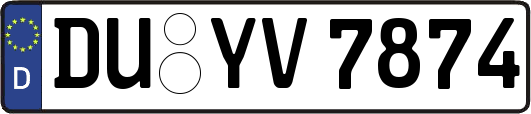 DU-YV7874