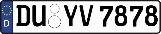 DU-YV7878