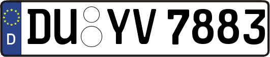 DU-YV7883