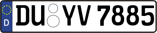 DU-YV7885