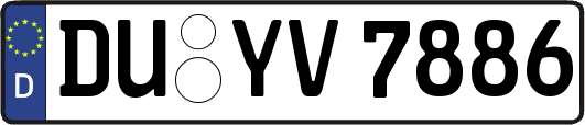 DU-YV7886