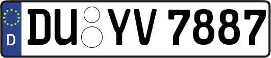 DU-YV7887
