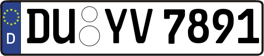 DU-YV7891