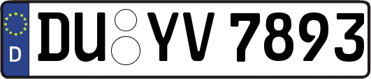 DU-YV7893