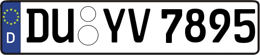 DU-YV7895