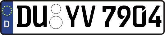 DU-YV7904