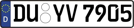DU-YV7905