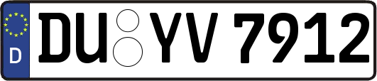 DU-YV7912