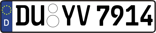 DU-YV7914