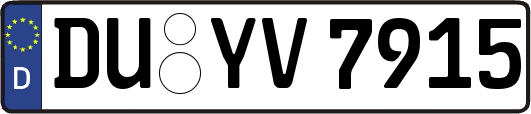 DU-YV7915