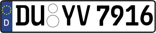 DU-YV7916